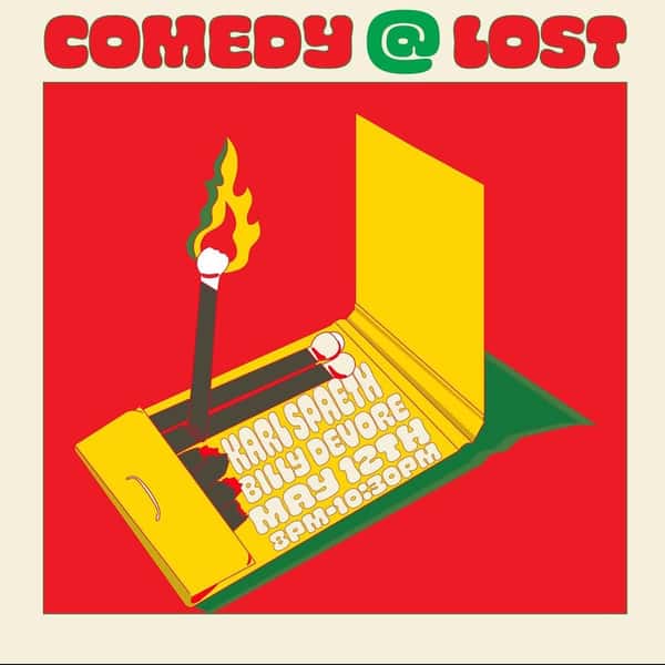 cincinnati comedy event flyer from the best bar in OTR