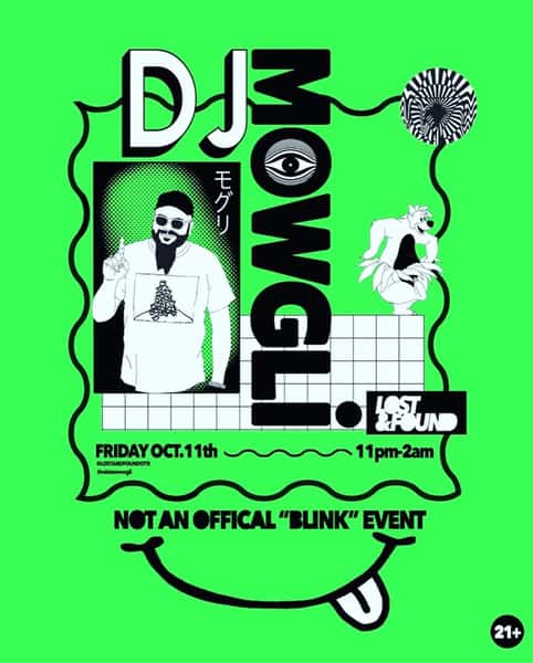 cincinnati dj event flyer from the best bar in OTR
