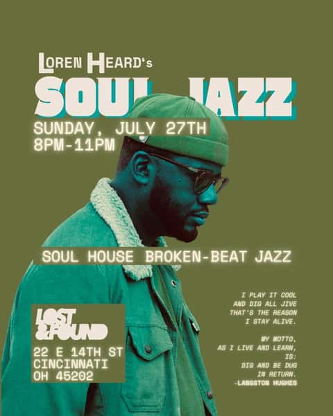 loren heard at Lost & Found OTR July 27th 2025