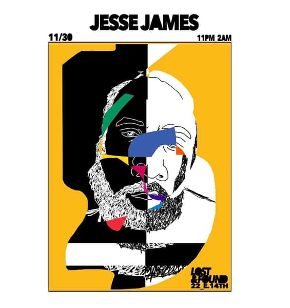 cincinnati dj event flyer from the best bar in OTR