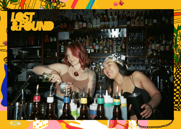 bartenders at Lost & Found OTR, the best bar in OTR