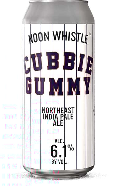 Cubby Gummy, Noon Whistle Brewing Company, Naperville, IL - ABV:6.1%, IBU:na