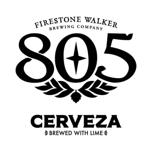 805 Cerveza, Firestone Walker Brewing Company, Boston, MA - ABV: 4.5% | IBU: NA