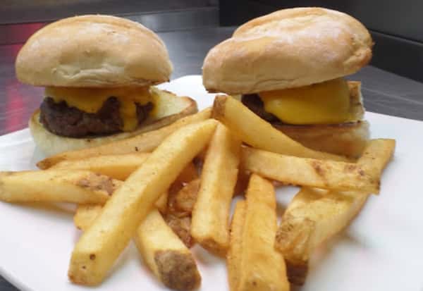 Mini Burgers (2) with Fries