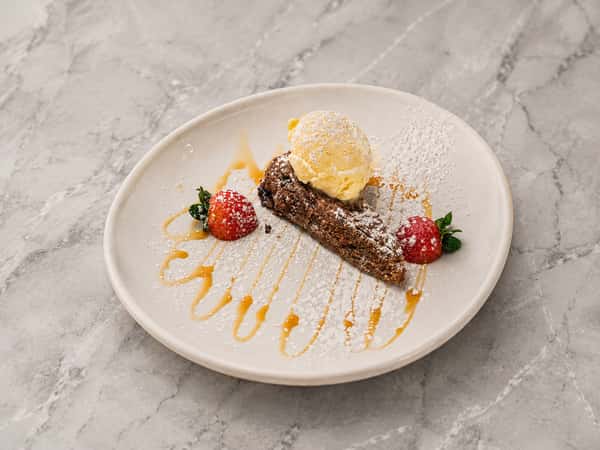 Fried Chocolate Cake