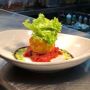 Fried Goat Cheese Croquette