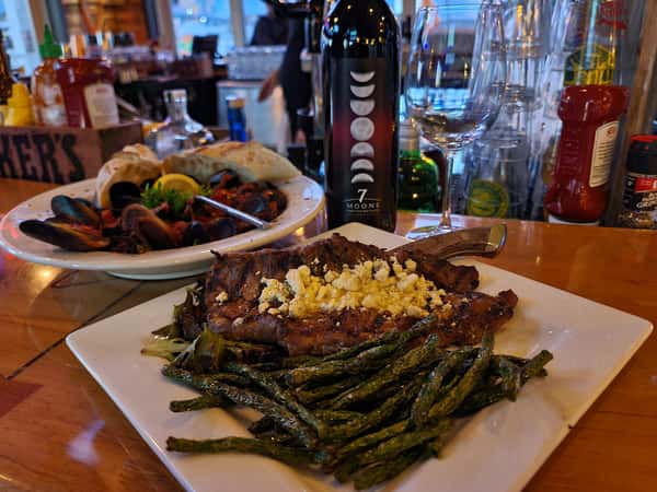Steak and Asparagus