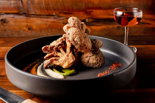 Crispy Oyster Mushrooms