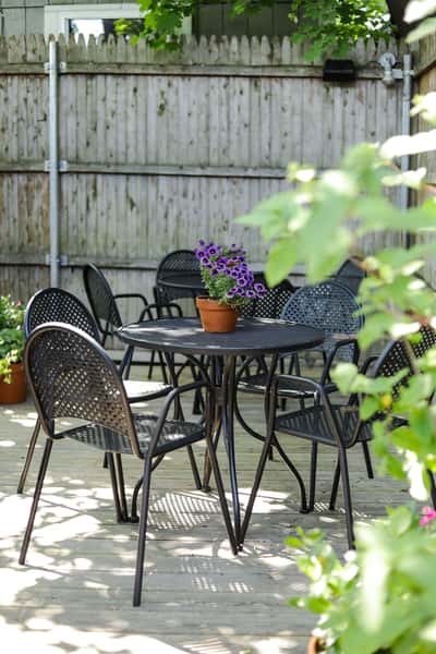 beer garden