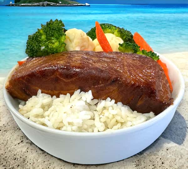 BBQ Salmon Bowl