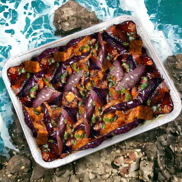 Spicy Eggplant Tofu Tray
