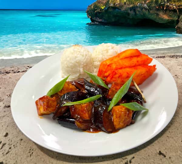 Spicy Eggplant tofu