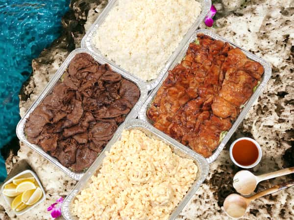 1/2 & 1/2 Luau Package