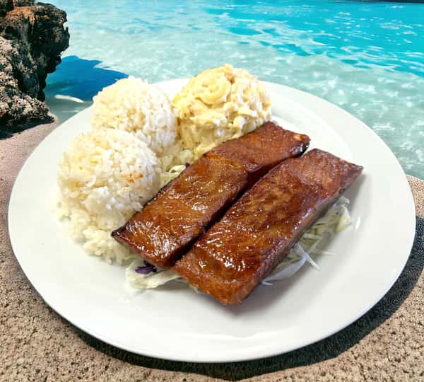 BBQ Salmon Plate