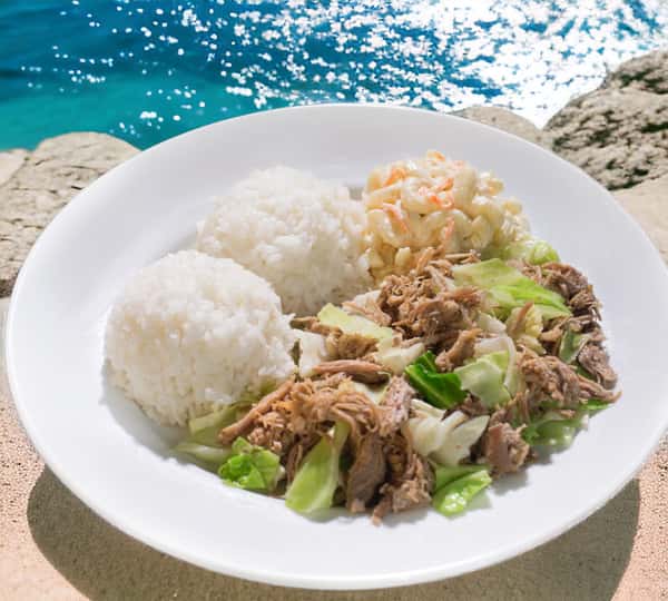 Kalua Pork w/Cabbage Plate