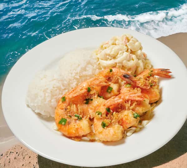 Garlic Shrimp Plate