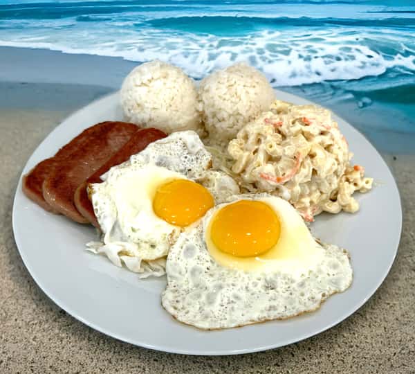 Spam & Eggs Plate