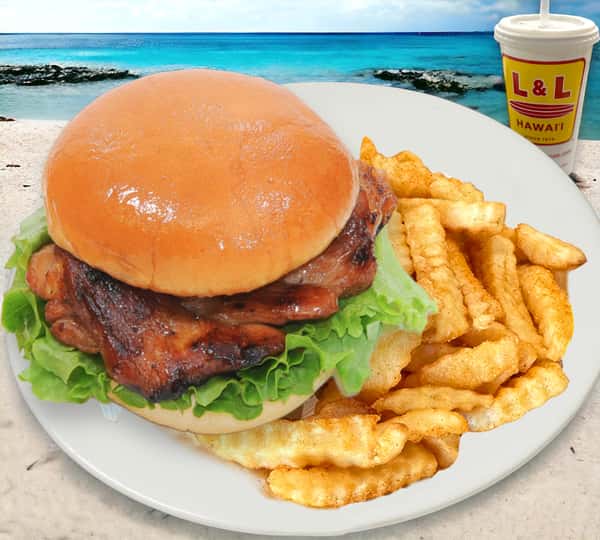 BBQ Chicken Sandwich Combo