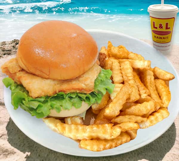 Fried Fish Sandwich Combo