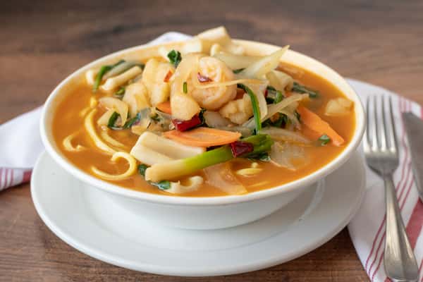 *Spicy Seafood Noodle Soup