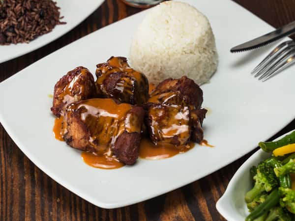 Masas De Puerco BBQ / BBQ Pork Chunks