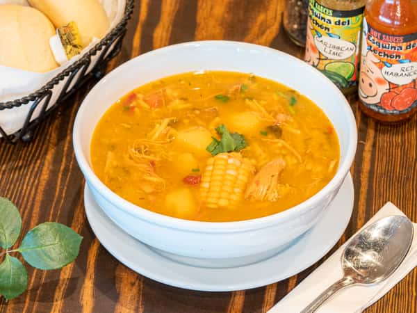 Sopa de Gallina Criolla / Creole Chicken Soup
