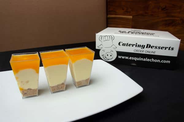 Mini Maracuya Cheesecake Tray 12 units