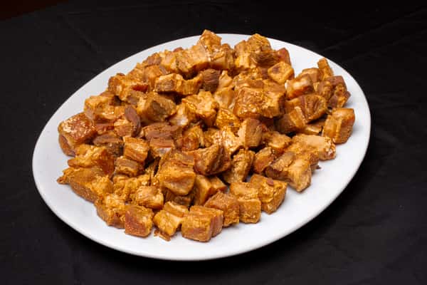 Nuestros Famosos Chicharrones | Bandeja Mediana 10 porciones / Our Famous Pork Rinds | Medium Tray 10 Serving