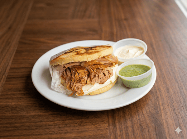 Arepa de Pernil / Pork Leg Arepa