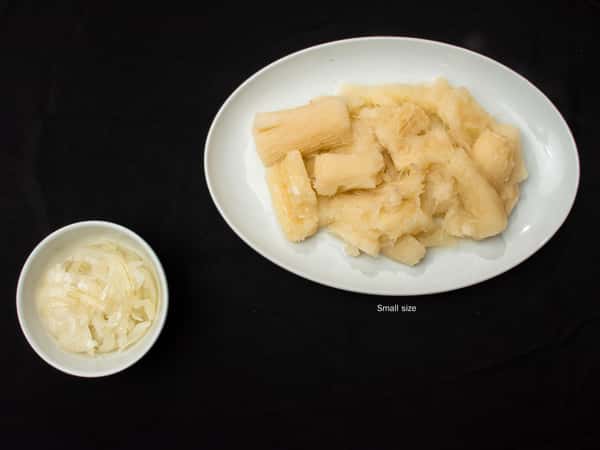 Yuca Hervida Con Mojo De La Casa | Boiled Cassava with Mojo Sauce