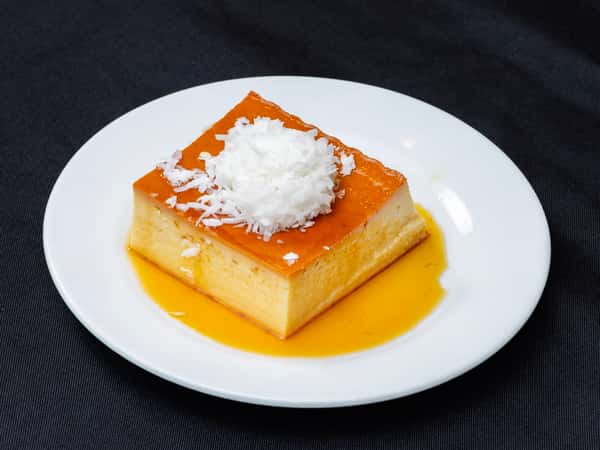 Flan de Coco Bandeja / Coconut Flan Tray