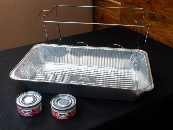 Calentador de Comida para buffet con gelatinas | Food Warmer Racks with gels