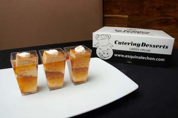 Mini Flan de Queso 12 units