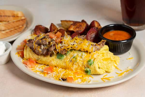 BEEF FAJITA OMELETTE