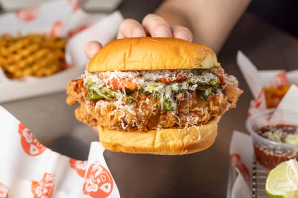 chicken burger