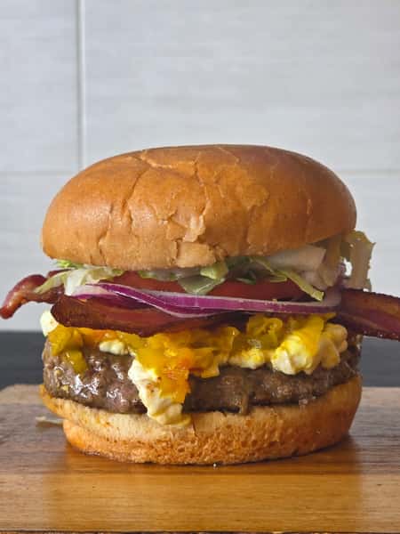 September- Caribbean Chowdown Burger