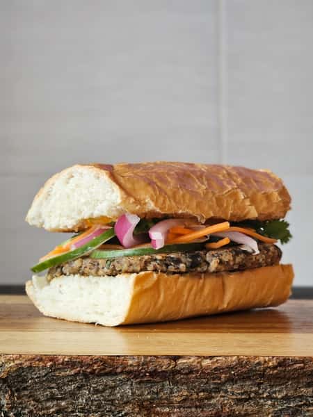 Vietnamese Veggie Burger