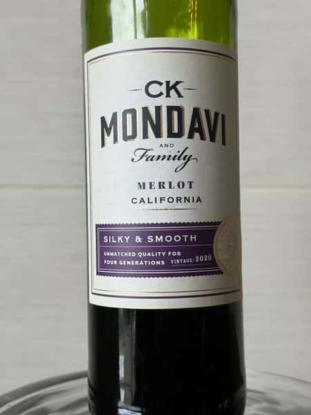 Merlot BOTTLE CK Mondavi