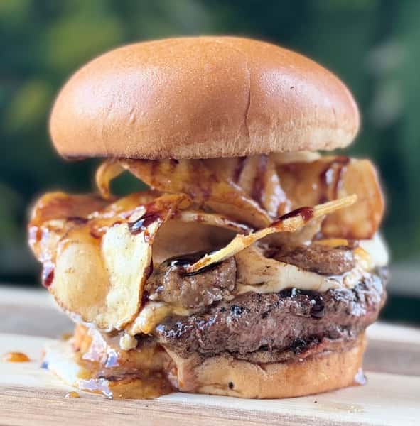October- Oktoberfest Burger Persimmon