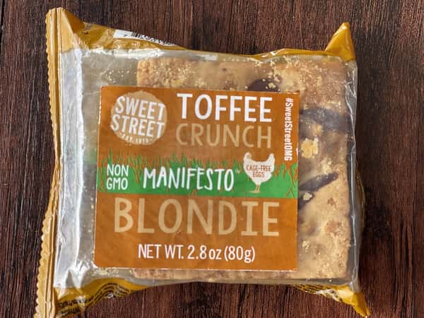 Toffee Crunch Blondie