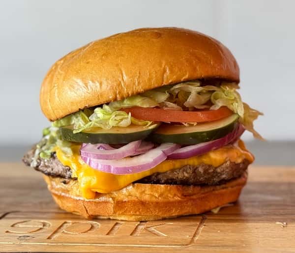 Old Skool Angus Beef Burger