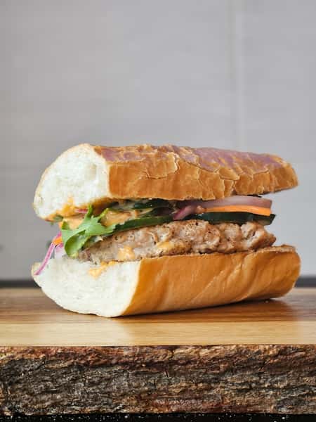 Vietnamese Chicken Burger