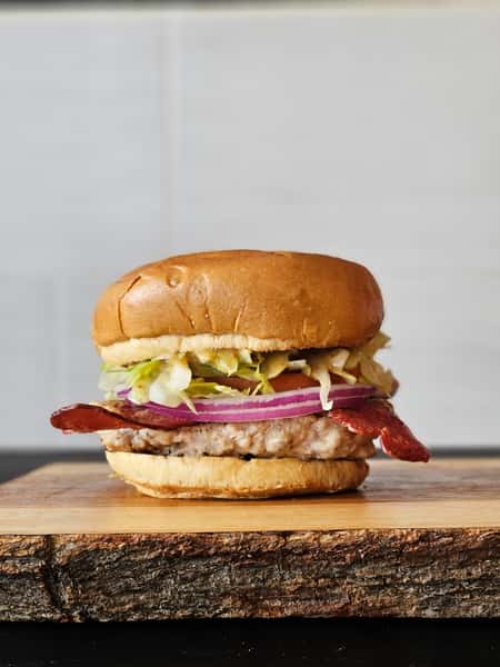 "Bacon" Chicken Burger