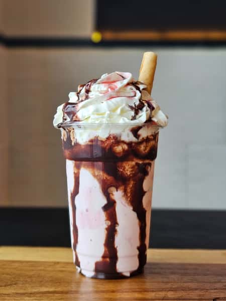 Chocolate Covered Strawberry Shake