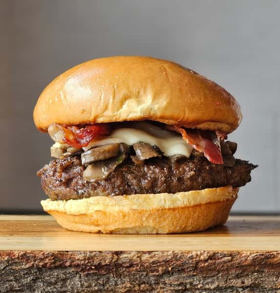 Mushroom & Swiss Burger