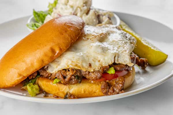 Mashroom Swiss Burger