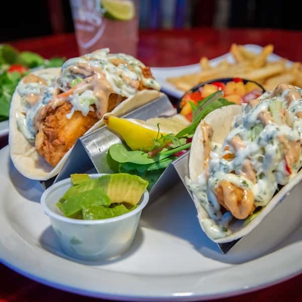 Tacos from the restaurant