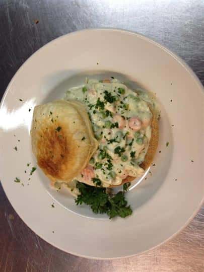 crawfish cake