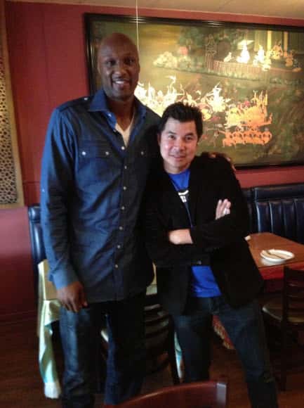 lamar Odom love our crab fried rice