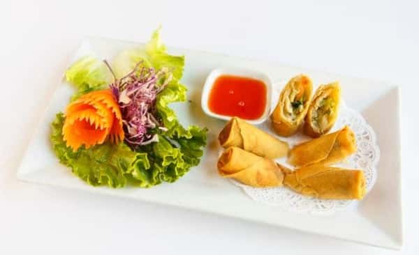 Crispy Veggie Egg Rolls